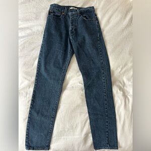 Levi Jeans | Dark Blue Skinny Wedgie Jeans